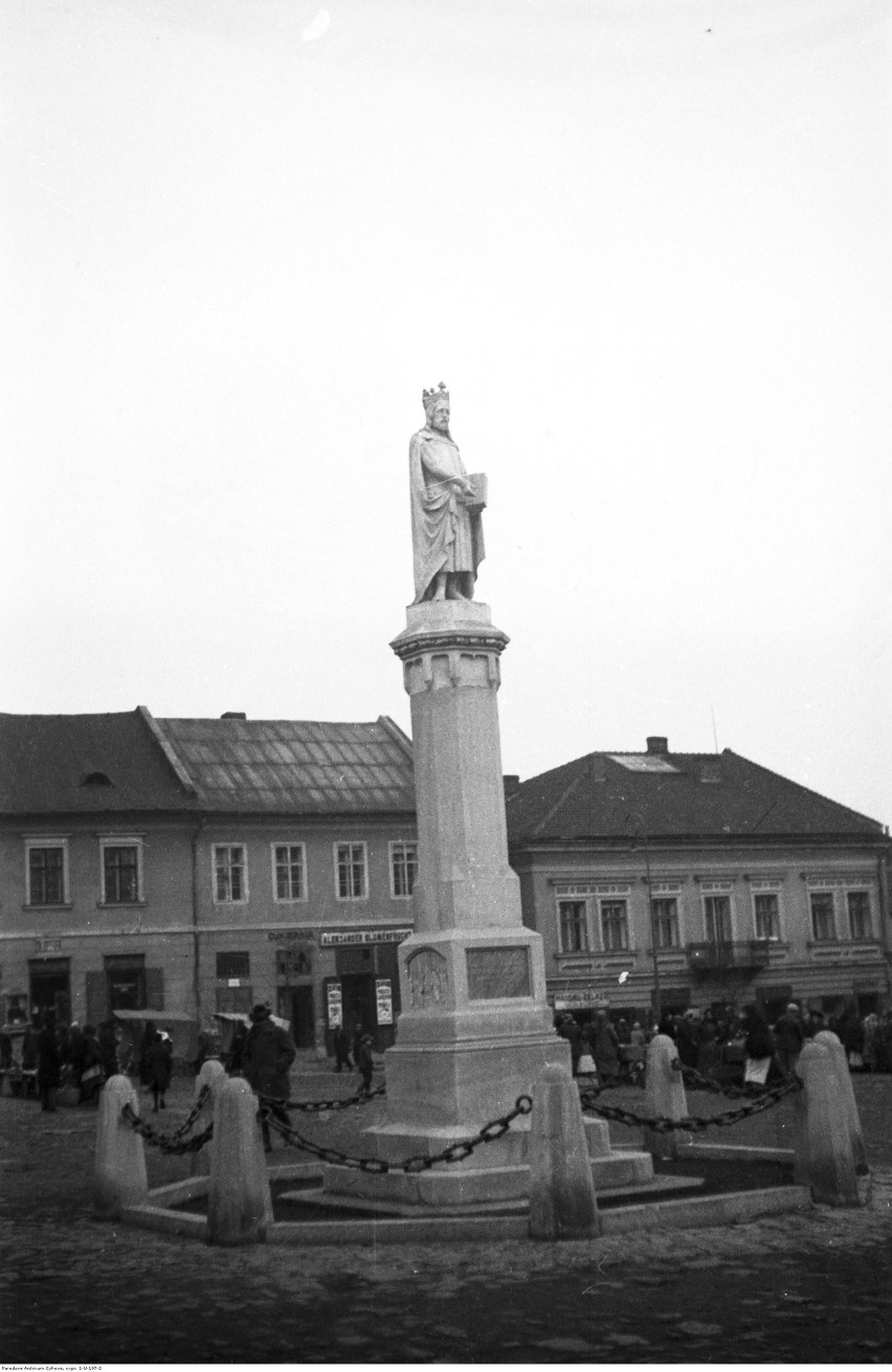 Bochnia - fragment rynku, 1933