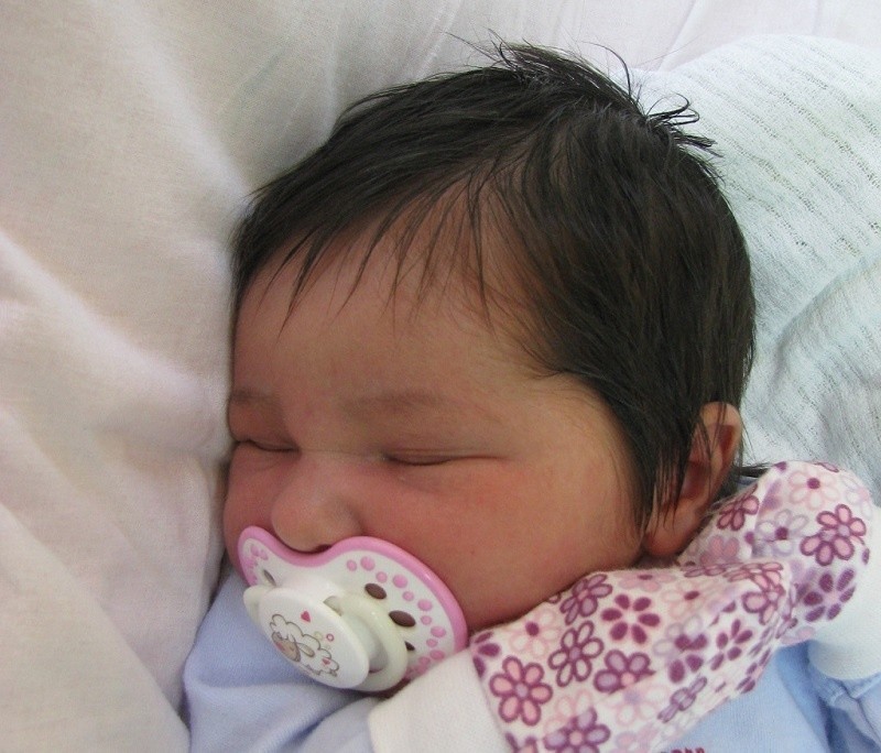 Nadia Tolak urodziła się 15 września, ważyła 3590 g i...