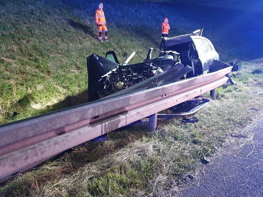 Nocna tragedia na A4 pod Krakowem. Zginął kierowca