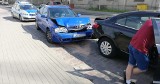 Kolizja trzech aut na ulicy Poniatowskiego w Słupsku [ZDJĘCIA]