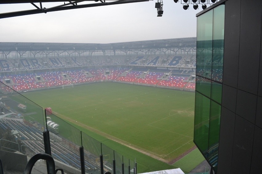 Zwiedziliśmy nowy stadion Górnika Zabrze przed otwarciem [ZDJĘCIA]