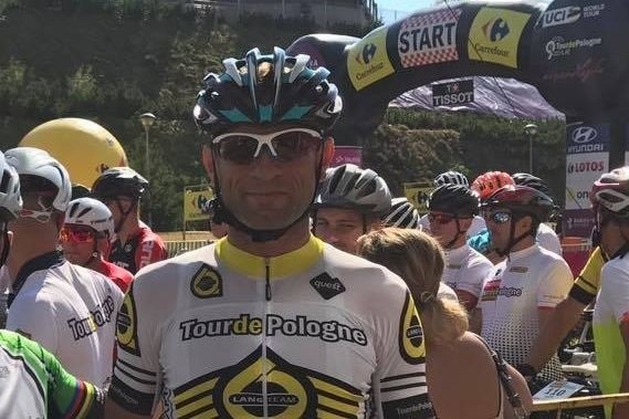 Zbigniew Piątek po zakończeniu tegorocznego Tour de Pologne amatorów.