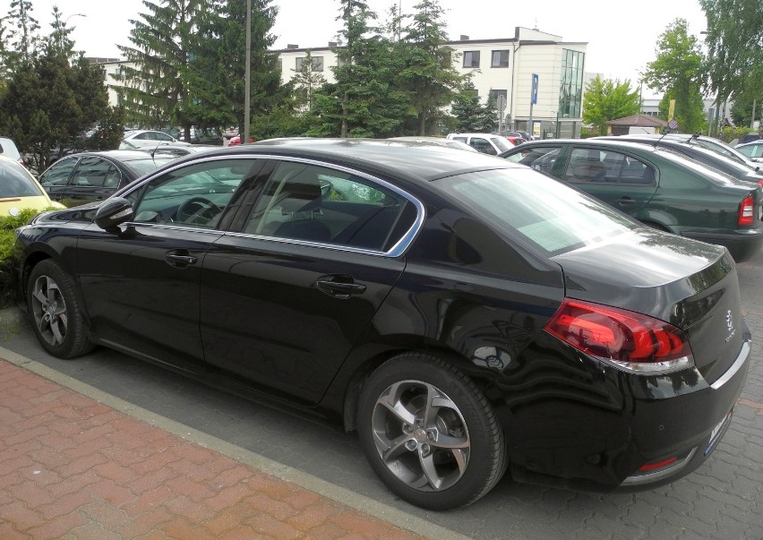 Ten Peugeot 508 to nabytek WITD Białystok. Ta dość nietypowa...