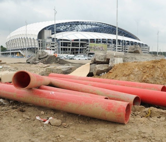 Tak wyglądają okolice Stadionu Miejskiego