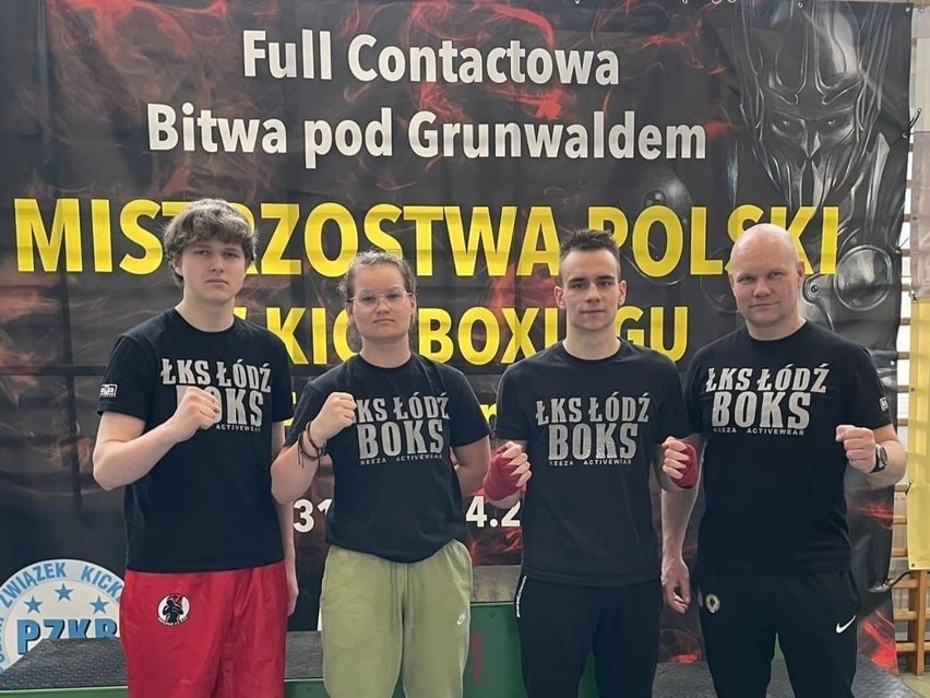 Amelia Kostrzewa i Fabian Bartczak z ŁKS Łódź Boks zdobyli medale mistrzostw Polski