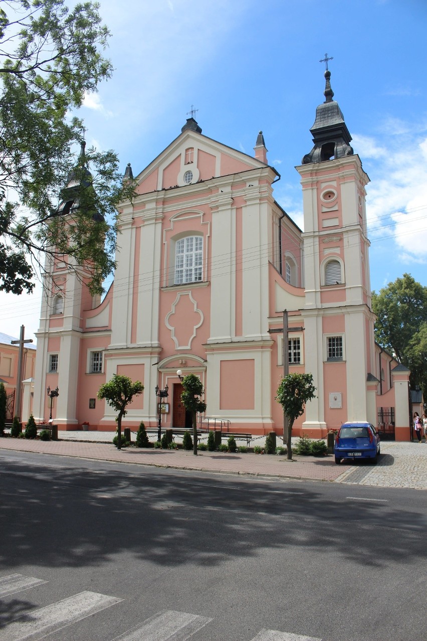 Janów Podlaski, kościół, fasada kościoła
