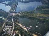 Sosnowiec z góry jest niezwykły. Stadion, Stawiki, Naftowa, Piastów, ślimak i żyleta. Tak widać miasto ze sterowca Zeppelin we wrześniu