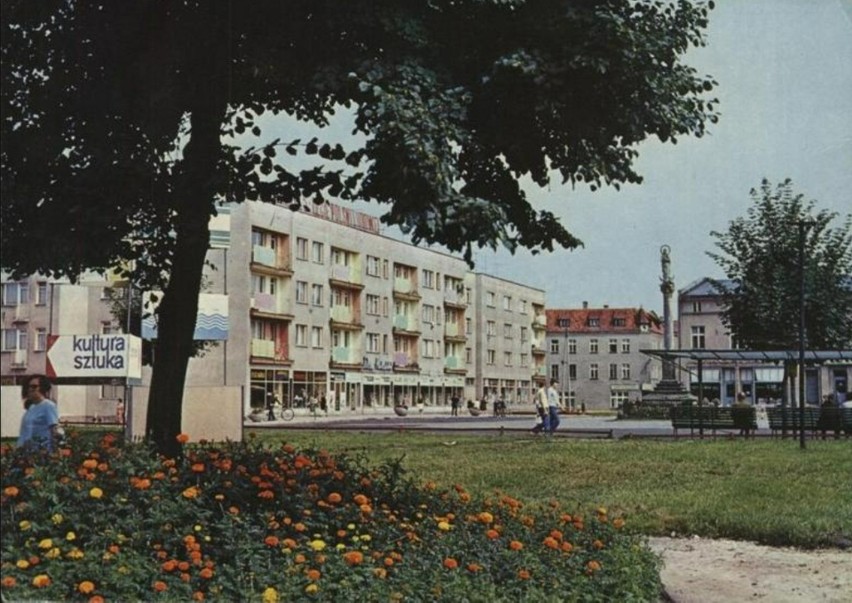 Rynek w Oleśnie, lata 70.