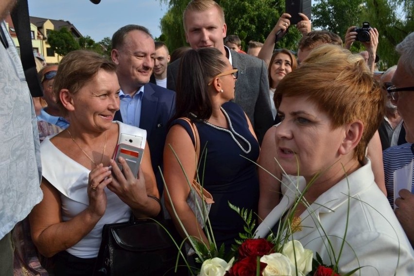 Beata Szydło z PiS odwiedziła Kłobuck