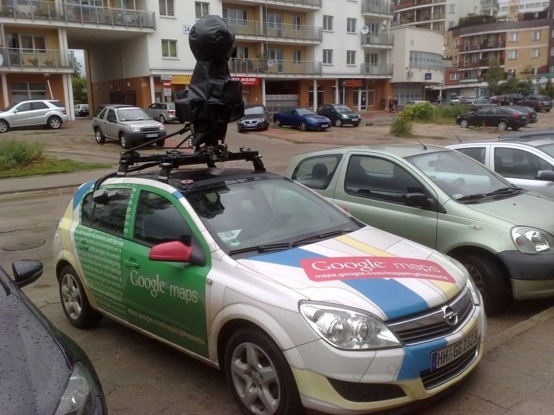 Samochód Google Street View znów w Białymstoku (zdjęcia, wideo)