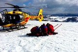Goprowcy alarmują: aż 74 wypadki w trakcie weekendu!  GOPR interweniował wielokrotnie na stokach narciarskich w Beskidach