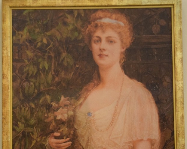 Portret księżnej Daisy von Pless....