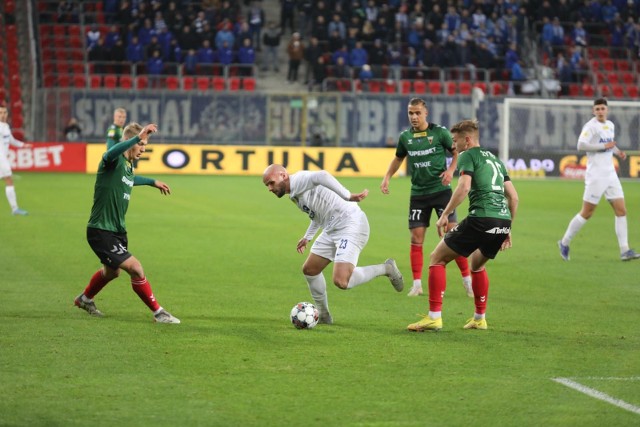 5 listopada 2022 roku w meczu 17. kolejki Fortuna 1. Ligi GKS Tychy zremisował z Ruchem Chorzów 2:2.