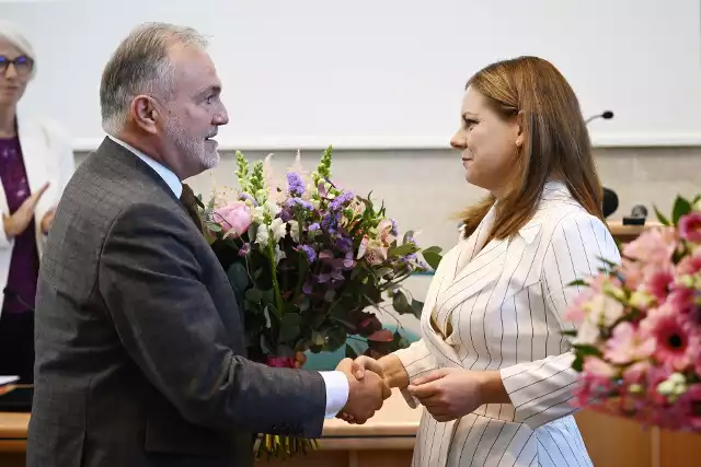Prezydent Gdyni Aleksandra Kosiorek złożyła ślubowanie