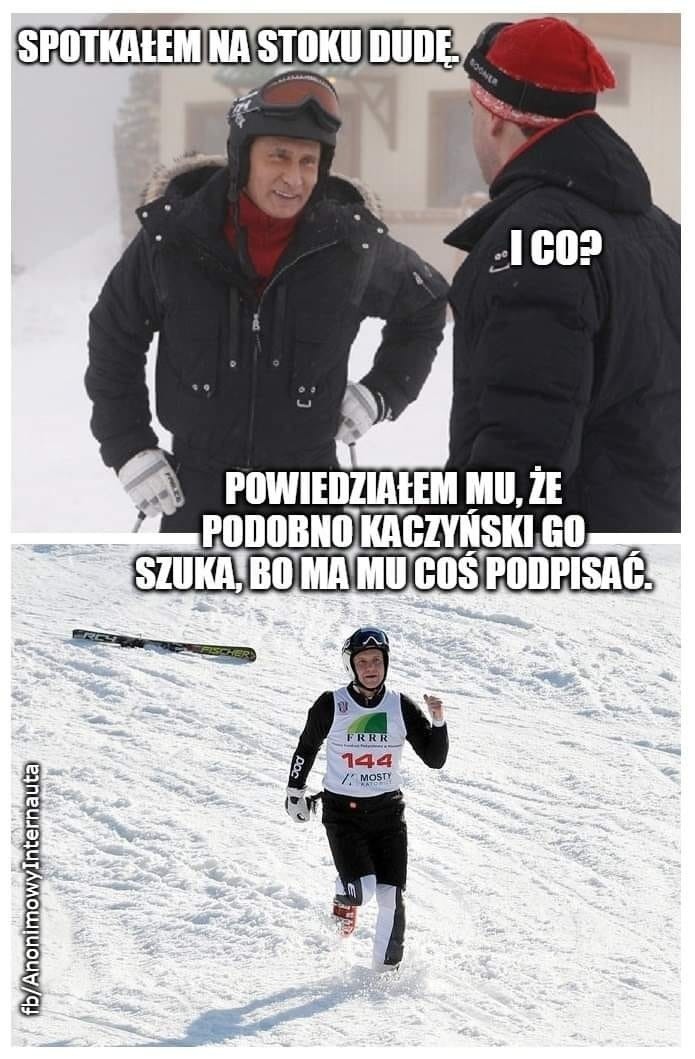 Andrzej Duda na nartach w Wiśle. Aktywność prezydenta...