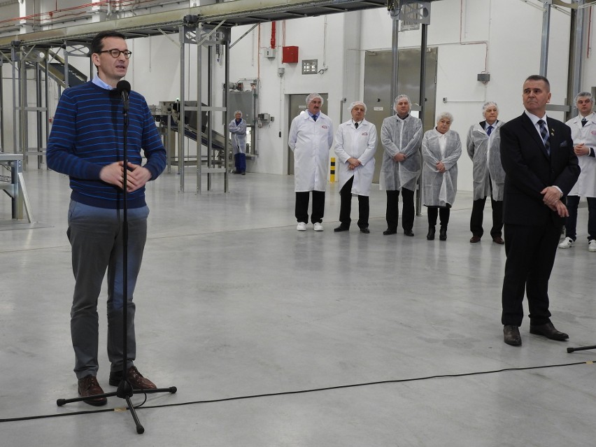 Premier Mateusz Morawiecki z wizytą w Podlaskiem. Odwiedził...