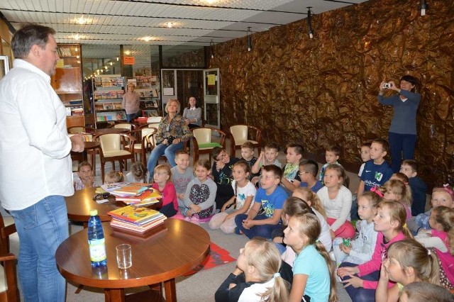 Grzegorz Kasdepke spotkał się ze swoimi młodymi fanami.