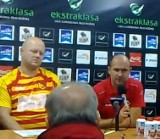 Michał Probierz i Robert Maaskant po meczu Jagi z Wisłą (wideo)