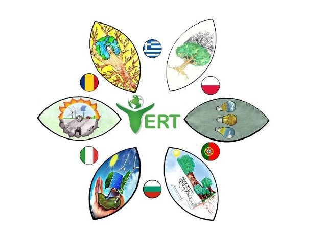 Logo projektu pt. "VERT- Volontariat, Engagement, Responsabilité, Transfert de bonnes pratiques"