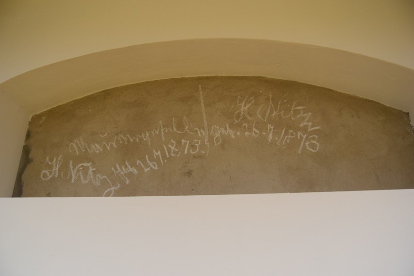 Tajemniczy napis w jednej z sal PSM