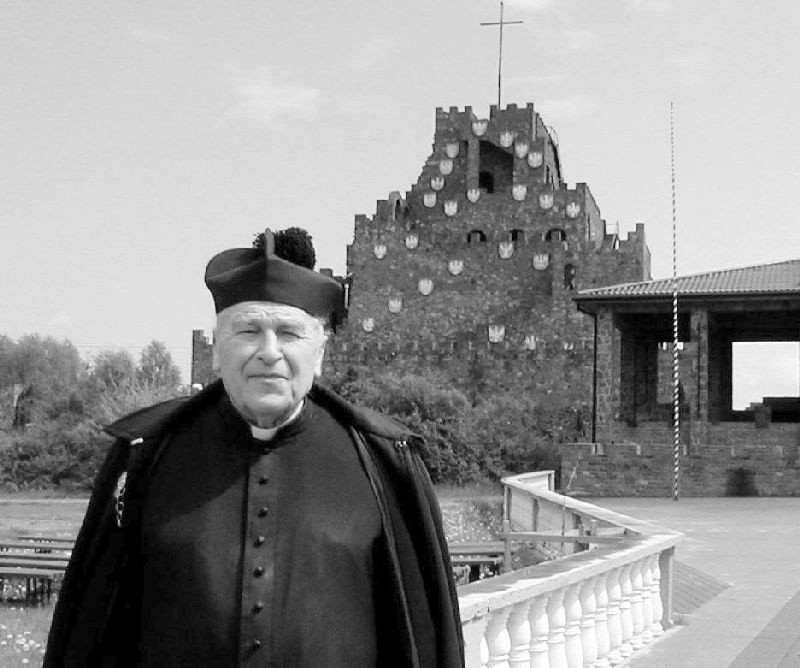 W wieku 84 lat zmarł ksiądz Czesław Wala, twórca i kustosz sanktuarium Bolesnej Królowej Polski w Kałkowie