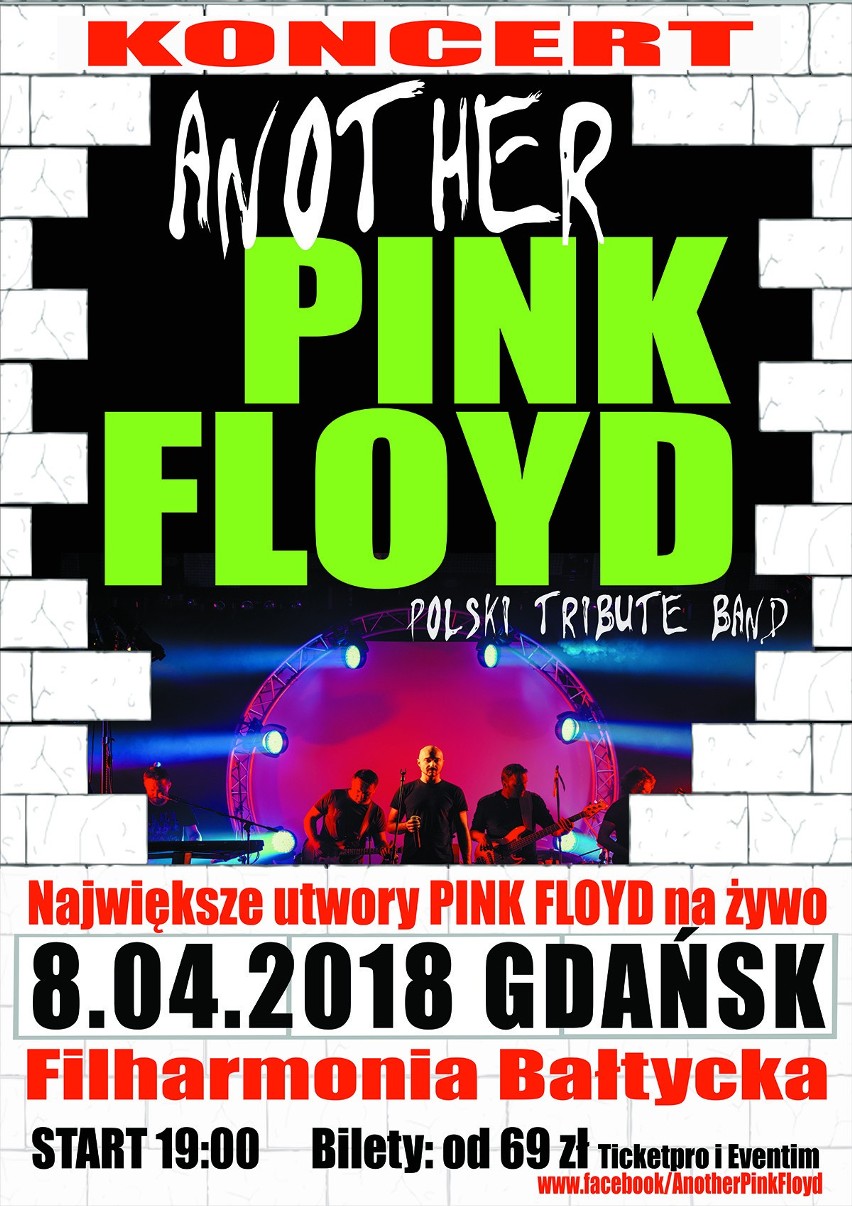 Another Pink Floyd w Gdańsku już w przyszły weekend. Kiedy usłyszymy utwory Pink Floyd?Another Pink Floyd 8.04.2018 w Filharmonii Bałtyckiej