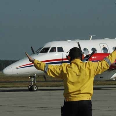 Na razie z lotniska w Babimoście startują tylko samoloty pasażerskie. Władze samorządowe chcą, by mogły bywać tu też samoloty transportowe.