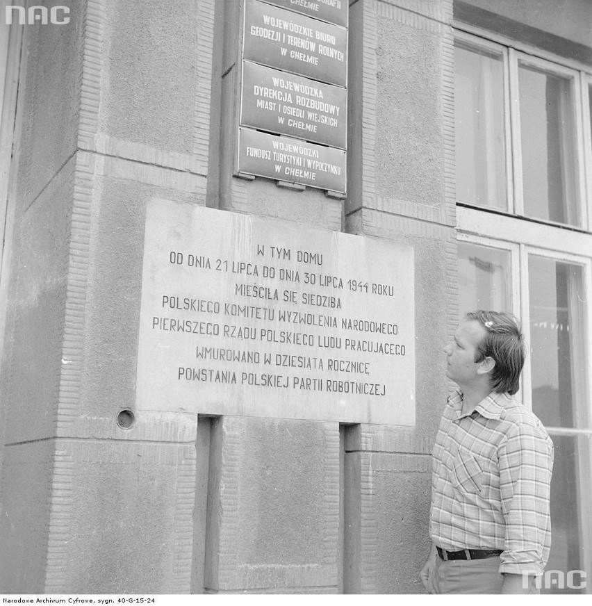 Chełm przed obchodami rocznicy Manifestu PKWN (1979 rok)