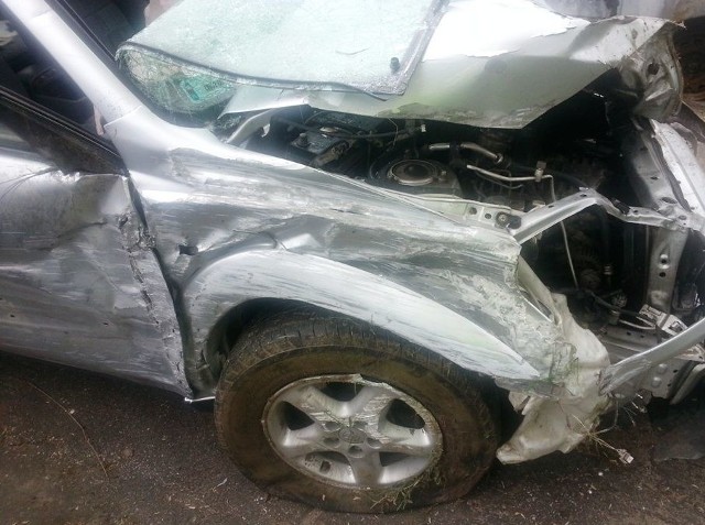 Kierowca toyoty trafił do szpitala w wyniku wypadku, do jakiego doszło w miejscowości Stare Kupiski.