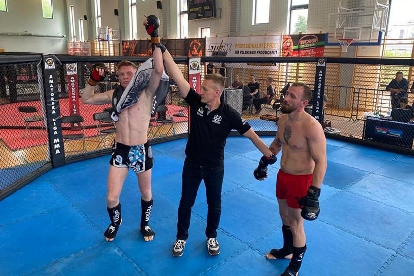 Miłosz Kruk i Oskar Rembak złotymi medalistami mistrzostw Polski w MMA