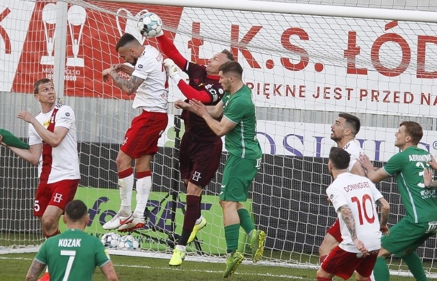 W meczu 27 kolejki, Fortuna 1 Liga, ŁKS Łódź zremisował 1:1...