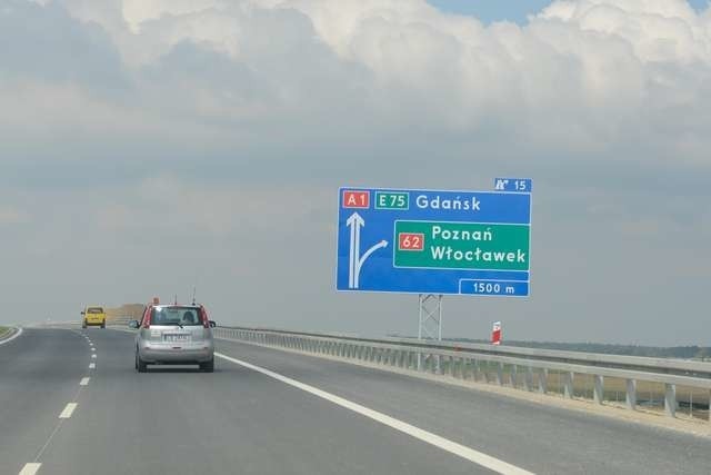Autostrada A1 przed otwarciemPikutkowo-Kowal