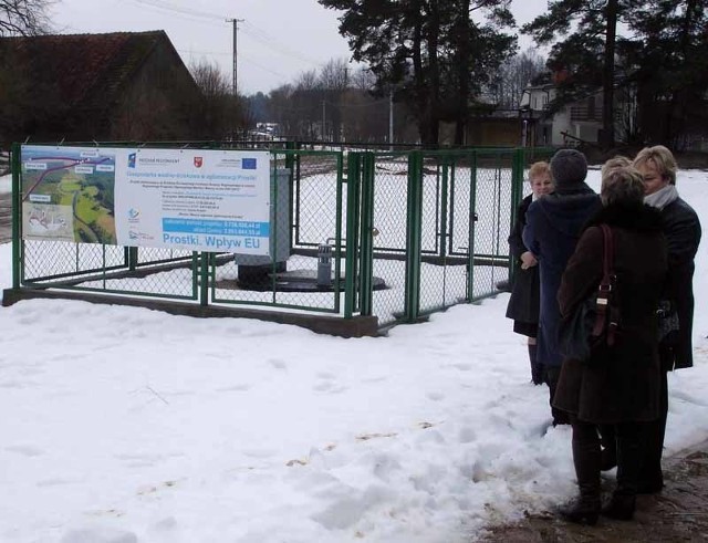 Podczas czwartkowego podsumowania projektu uczestnicy konferencji oglądali m.in. przepompownię ścieków w miejscowości Lipińskie Małe.