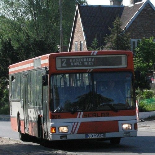 Autobus MZK w Lęborku.