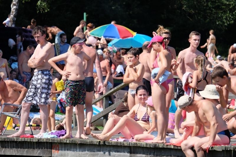 Plaża w Czarnej Białostockiej to jedna z alternatyw dla...