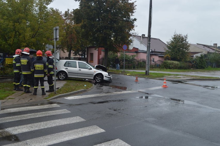 Wypadek we Włocławku na skrzyżowaniu ul. Żytniej i Barskiej