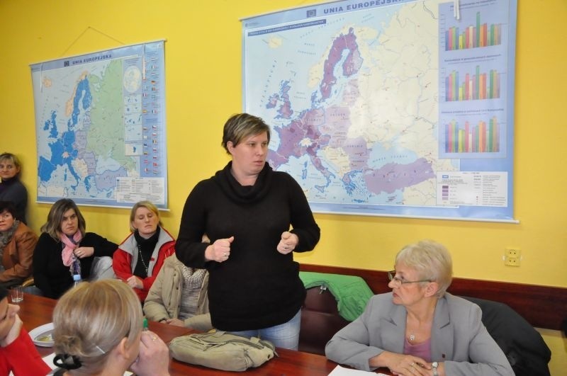 Edyta Szeliga broniła szkoły w Starym Garbowie.