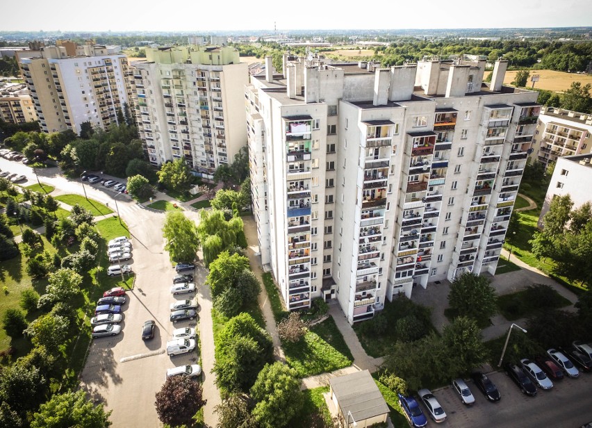 Lubelskie dzielnice jakich nie znacie. Podniebny spacer po Felinie (ZDJĘCIA Z DRONA)