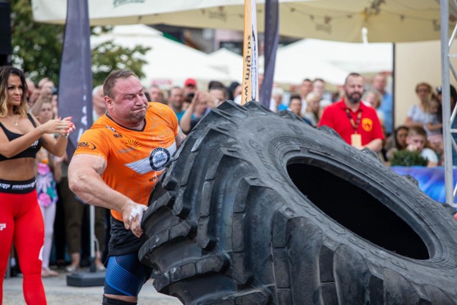 Mistrzostwa Polski Strongman w parach w Białymstoku (22 sierpnia 2021 r.).