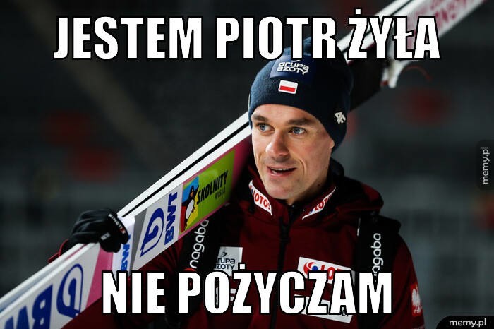 Piotr Żyła memy. Zobacz ulubionego mistrza widzianego oczami kibiców!