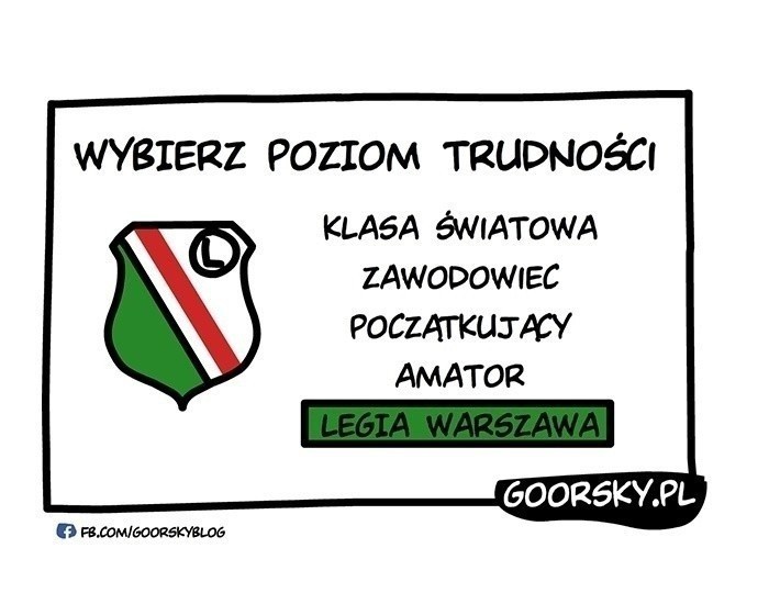 Legia Warszawa nie wygrała ze Spartakiem Moskwa i w efekcie...