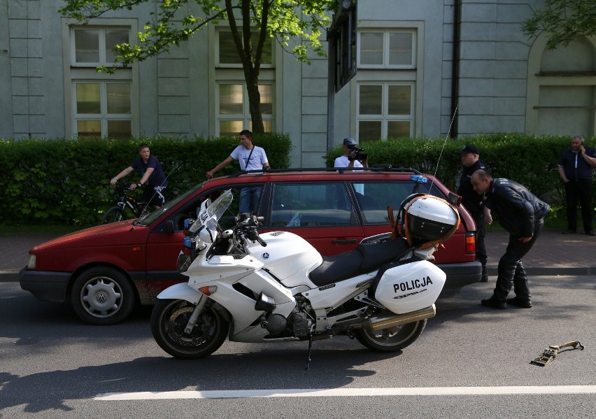 Pijany kierowca zatrzymany po pościgu w Piotrkowie...