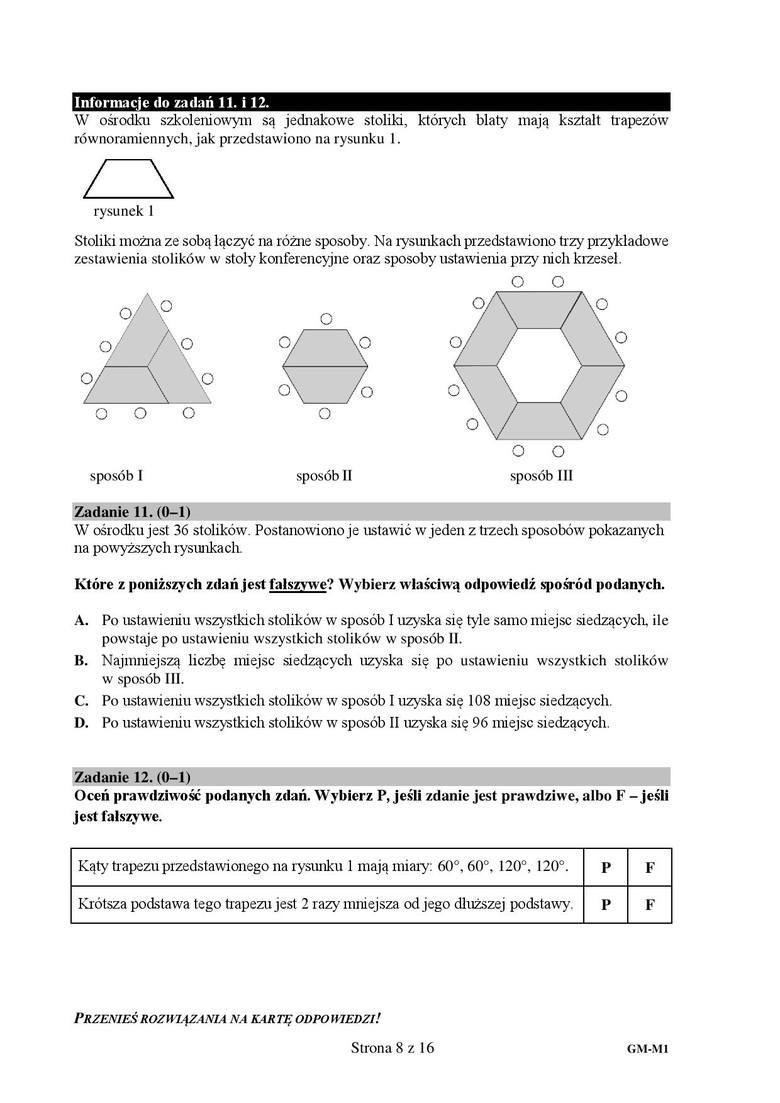 Egzamin gimnazjalny 2019 MATEMATYKA - zobacz jakie były...