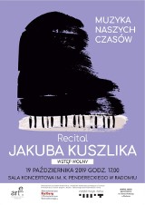 Radom. Jakub Kuszlik, młody lecz już wybitny pianista wystąpi w Zespole Szkół Muzycznych