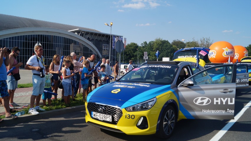 Tour de Pologne 2017 w Jastrzębiu. Kolarze mkną przed siebie