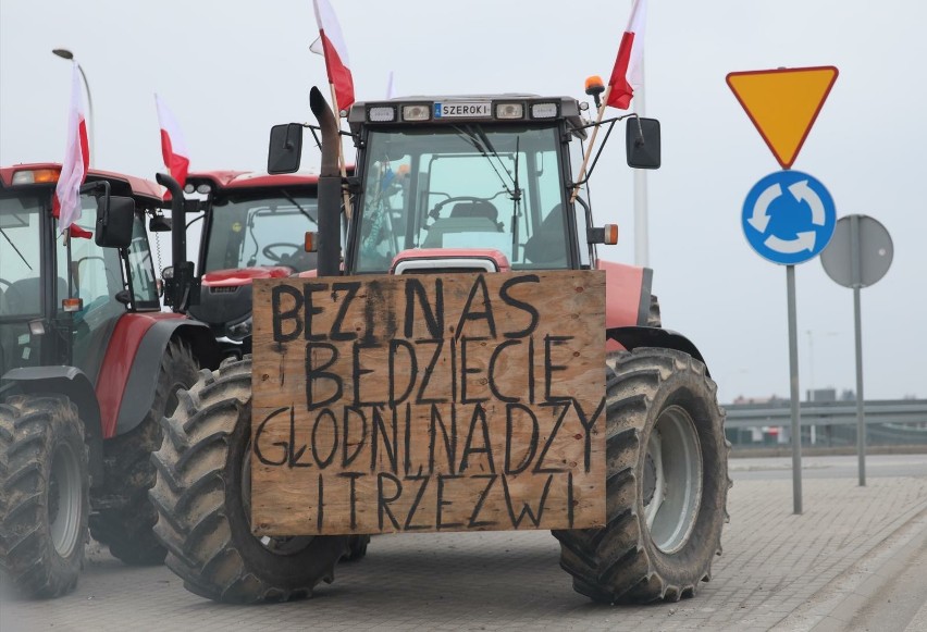 20.03.2024 lublin turka wezel s17 tatary protest rolnikow...