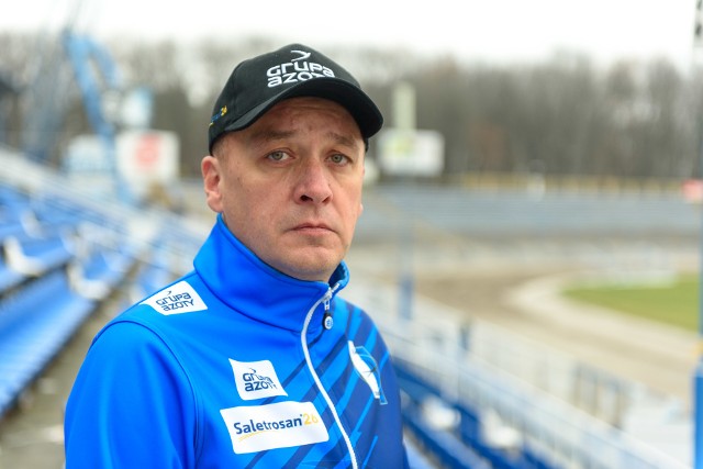 Menedżer Unii Tarnów Tomasz Proszowski poprowadził "Jaskółki" do zwycięstwa w meczu z Arged Malesa TŻ Ostrovią Ostrów Wlkp.