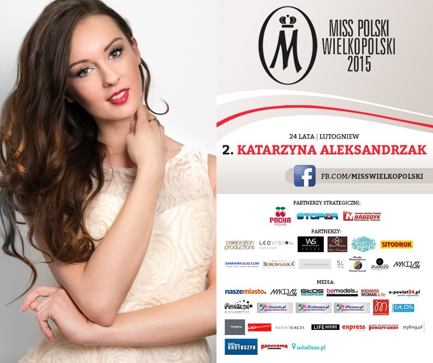 Miss Polski Wielkopolski 2015. Oto kandydatki [ZDJĘCIA]