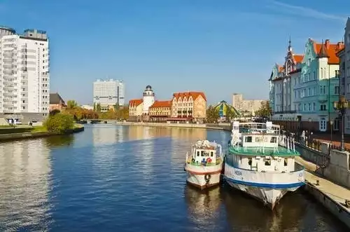 Obwód kaliningradzki jest położoną najdalej na zachód eksklawą Rosji