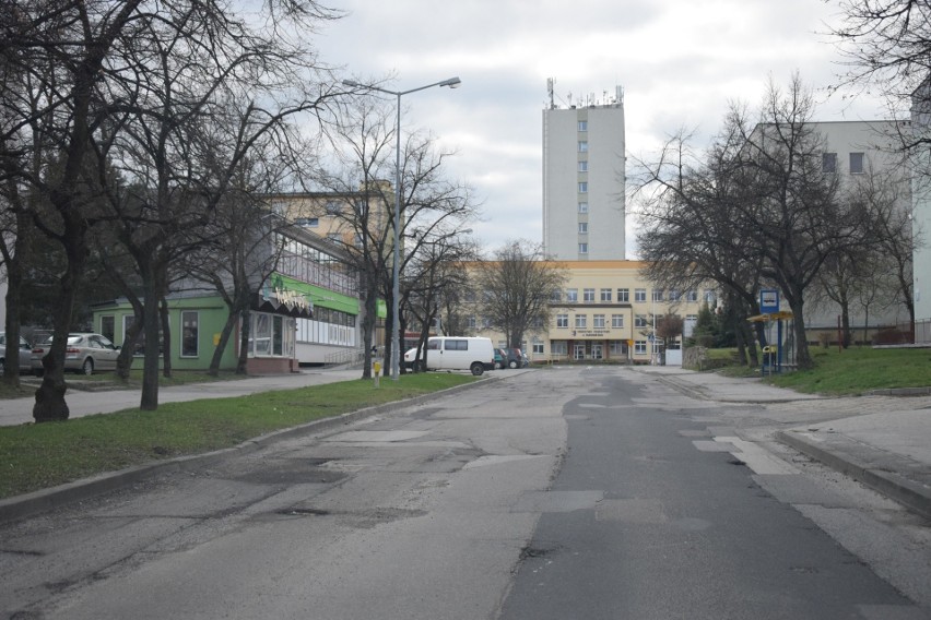Ulica Stanisława Moniuszki w Tarnobrzegu jest w bardzo złym...